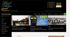 Desktop Screenshot of buenosairesantiguo.com